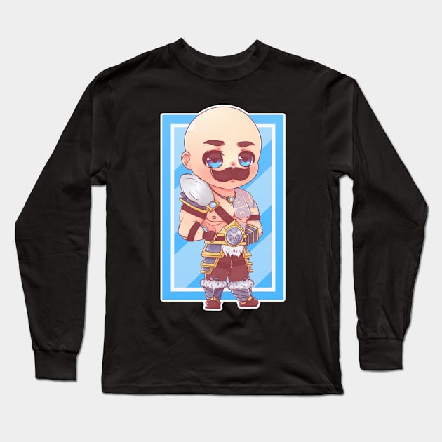 Chibi Lord Braum Long Sleeve T-Shirt by Alecto